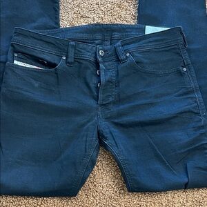 Diesel Men's BLACK Slim Jeans SAFADO-R 33 x 32